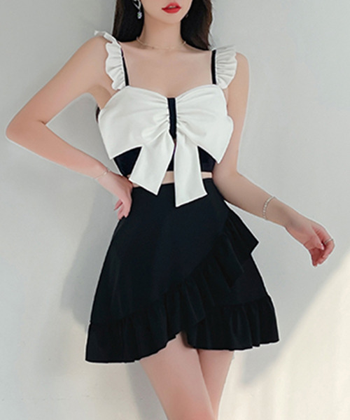 TeddyShop（テディショップ）の「レディース水着 2WAYフリル