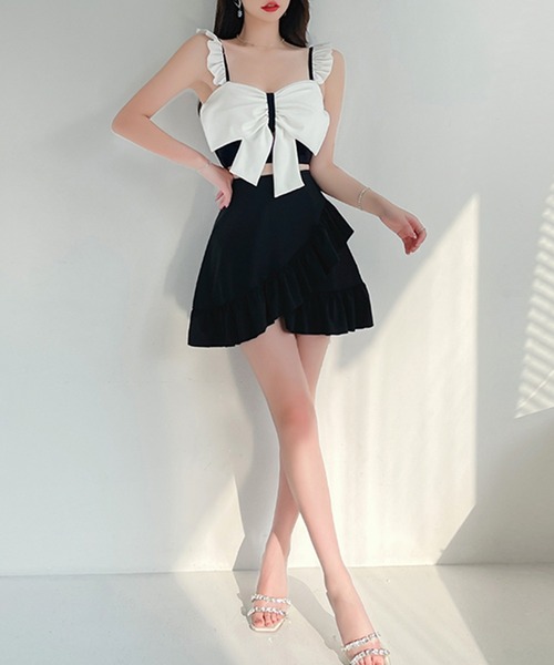 TeddyShop（テディショップ）の「レディース水着 2WAYフリル