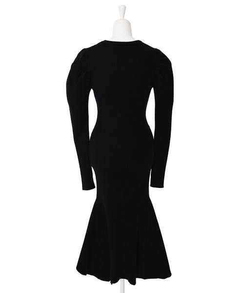 Narcissus（ナルシス）の「【Narcissus】マーメイドパフワンピース（ワンピース・レディース・ブラック/グレー・FREE）」の8枚目の写真