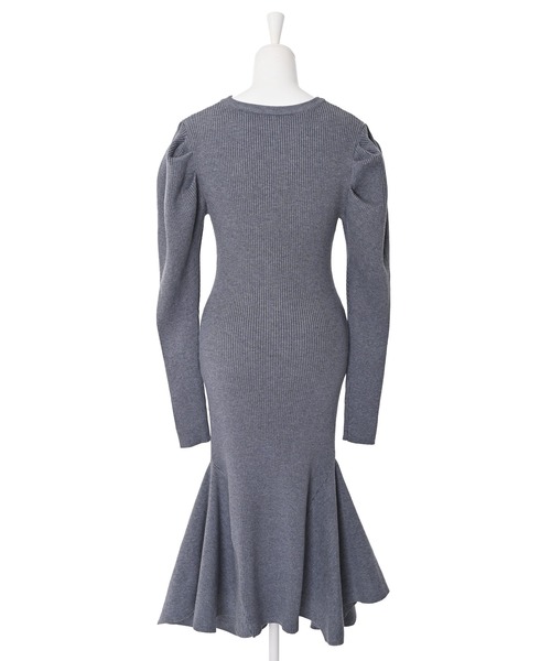 Narcissus（ナルシス）の「【Narcissus】マーメイドパフワンピース（ワンピース・レディース・ブラック/グレー・FREE）」の11枚目の写真