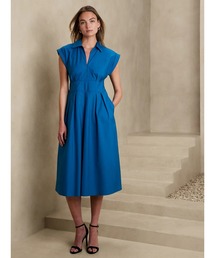 BANANA REPUBLIC FACTORY STORE　　ポプリン ミディワンピース
