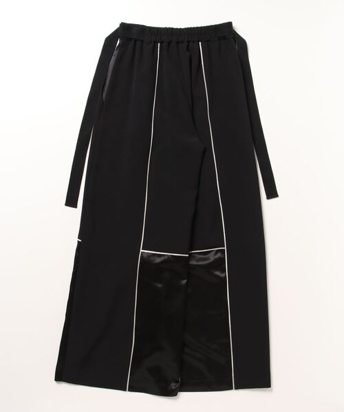 AULA AILA（アウラアイラ）の「AULA AILA（アウラ アイラ）HIGH WAIST VOLUME PANTS（その他パンツ・レディース・ラベンダー/ブラック・1/0）」の3枚目の写真