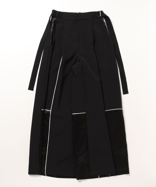 AULA AILA（アウラアイラ）の「AULA AILA（アウラ アイラ）HIGH WAIST VOLUME PANTS（その他パンツ・レディース・ラベンダー/ブラック・1/0）」の9枚目の写真
