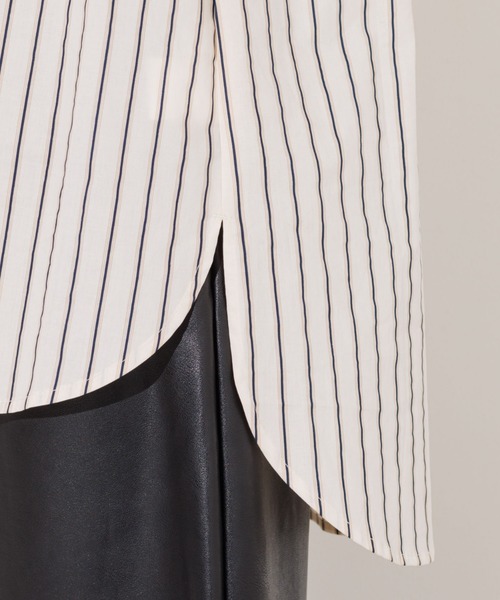 NOMINE（ノミネ）の「ギャザーボリュームカラーブラウス（シャツ/ブラウス・レディース・ホワイト/ブラック/カーキ/その他・フリー）」の13枚目の写真