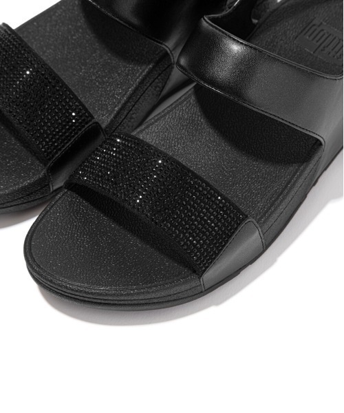 fitflop(フィットフロップ)の「【fitflop】フィットフロップ LULU CRYSTAL EMBELLISHED BACK-STRAP SANDALS(サンダル・レディース・ピンクゴールド/ネイビー/ブラック/ベージュ/カーキ・US8/US7/US6/US5)」の14枚目の写真