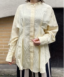 DROIT BELLO | DROIT BELLO(ドロイトベロ) ワッシャータックシャツ(シャツ/ブラウス)