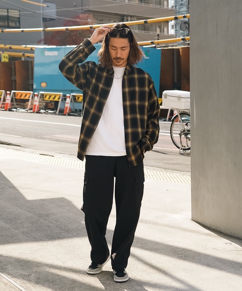 RVCA(ルーカ)の「RVCA メンズ ABOBE SHIRT ロングスリーブシャツ【2023年春夏モデル】/ルーカ長袖シャツ(シャツ/ブラウス・メンズ・ホワイト/イエロー・SMALL/MEDIUM/LARGE)」の16枚目の写真