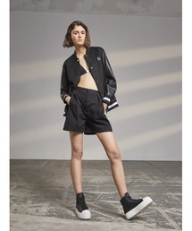 ARMANI EXCHANGE | 【A|X アルマーニ エクスチェンジ】A|Xロゴパッチ　コットンショートパンツ(その他パンツ)
