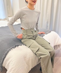 Jewelobe | クルーネックハイレグボディスーツ(Tシャツ/カットソー)