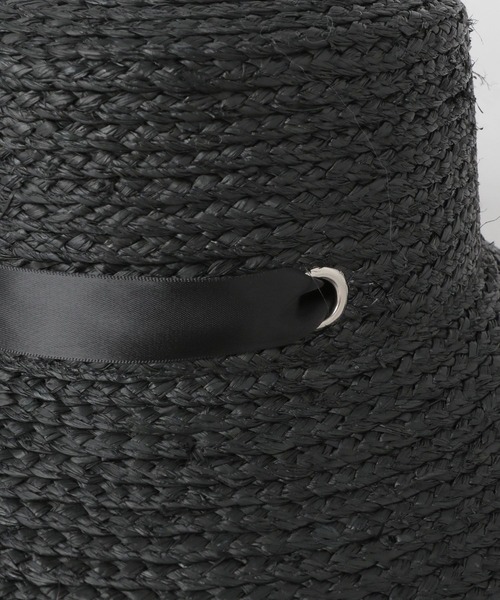 BARNYARDSTORM（バンヤードストーム）の「ラフィアリボンハット（ハット・レディース・ナチュラル/ブラック・FREE）」の18枚目の写真