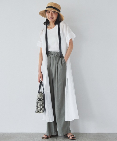 BARNYARDSTORM（バンヤードストーム）の「ラフィアリボンハット（ハット・レディース・ナチュラル/ブラック・FREE）」の3枚目の写真