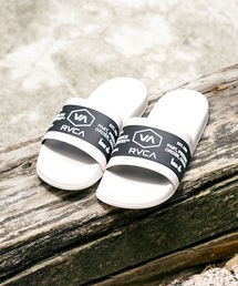 RVCA メンズ  CHANMAIL SHOWER SLIDE サンダル【2023年春夏モデル】/ルーカスライドサンダル