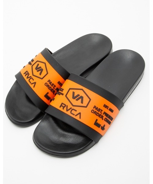 RVCA(ルーカ)の「RVCA メンズ CHANMAIL SHOWER SLIDE サンダル【2023年春夏モデル】/ルーカスライドサンダル(サンダル・メンズ・ブラック/オレンジ/ホワイト・8/9/10)」の21枚目の写真