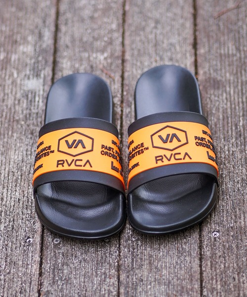 RVCA(ルーカ)の「RVCA メンズ CHANMAIL SHOWER SLIDE サンダル【2023年春夏モデル】/ルーカスライドサンダル(サンダル・メンズ・ブラック/オレンジ/ホワイト・8/9/10)」の20枚目の写真