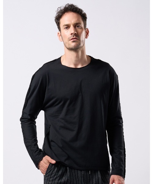 wjk(ダヴルジェイケイ)の「ply jersey L/S(Tシャツ/カットソー・メンズ・ネイビー/ホワイト/ブラック・SMALL/MEDIUM/LARGE/X-LARGE)」の15枚目の写真