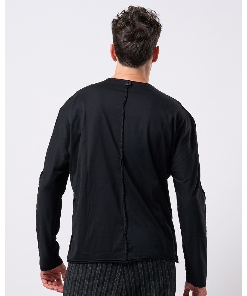 wjk(ダヴルジェイケイ)の「ply jersey L/S(Tシャツ/カットソー・メンズ・ネイビー/ホワイト/ブラック・SMALL/MEDIUM/LARGE/X-LARGE)」の17枚目の写真