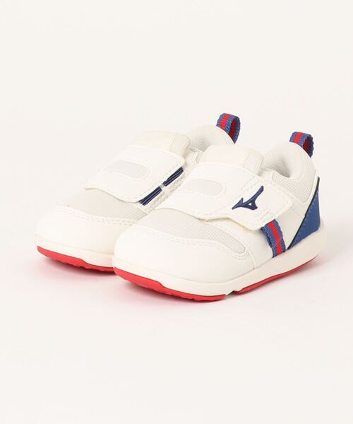 MIZUNO(ミズノ )の「《mizuno》PLAMORE INFANT 2(スニーカー・キッズ・キャメル/グレー/カーキ/ピンク/ネイビー/ホワイト×ブルー/ホワイト×レッド/ベージュ/ネイビー系/その他1/ブラック系その他/ブルー系その他/ラベンダー・13.0cm/14.0cm/14.5cm/15.0cm/16.0cm/15.5cm/13.5cm)」の3枚目の写真