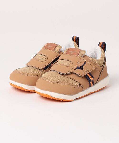 MIZUNO(ミズノ )の「《mizuno》PLAMORE INFANT 2(スニーカー・キッズ・キャメル/グレー/カーキ/ピンク/ネイビー/ホワイト×ブルー/ホワイト×レッド/ベージュ/ネイビー系/その他1/ブラック系その他/ブルー系その他/ラベンダー・13.0cm/14.0cm/14.5cm/15.0cm/16.0cm/15.5cm/13.5cm)」の11枚目の写真