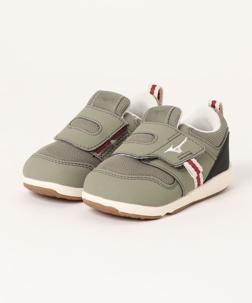 MIZUNO(ミズノ )の「《mizuno》PLAMORE INFANT 2(スニーカー・キッズ・キャメル/グレー/カーキ/ピンク/ネイビー/ホワイト×ブルー/ホワイト×レッド/ベージュ/ネイビー系/その他1/ブラック系その他/ブルー系その他/ラベンダー・13.0cm/14.0cm/14.5cm/15.0cm/16.0cm/15.5cm/13.5cm)」の7枚目の写真