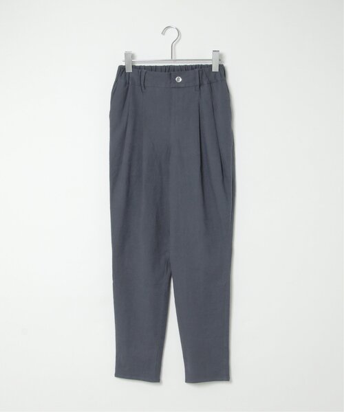LBC(エルビーシー)の「リネン混ストレッチテーパードパンツ(その他パンツ・レディース・チャコールグレー/オフホワイト/イエロー/ブルー・S/M/L)」の10枚目の写真