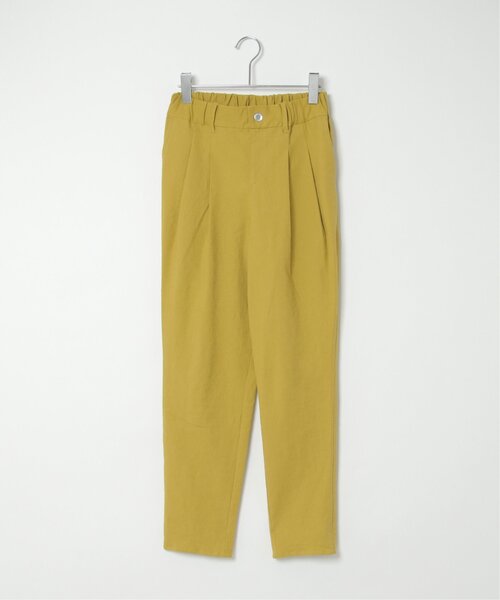 LBC(エルビーシー)の「リネン混ストレッチテーパードパンツ(その他パンツ・レディース・チャコールグレー/オフホワイト/イエロー/ブルー・S/M/L)」の11枚目の写真