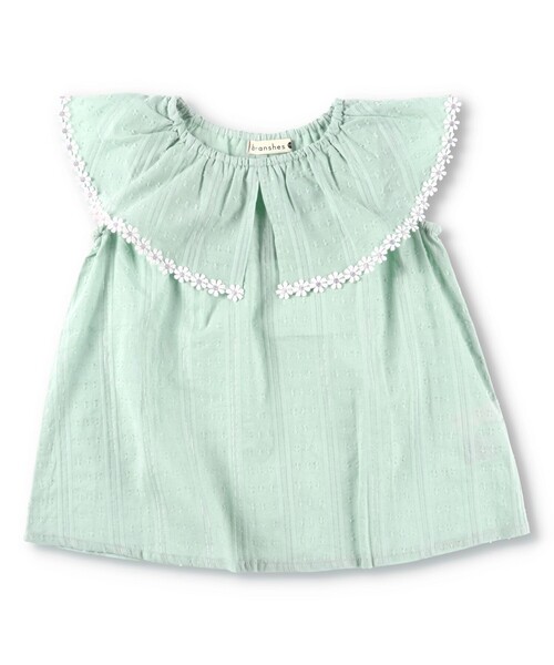 BRANSHES（ブランシェス）の「【プチレディ】【女児ペア】ブラウス（シャツ/ブラウス・キッズ・オフホワイト/ラベンダー/ライトグリーン・150/140/120/130/90/100/110）」の18枚目の写真