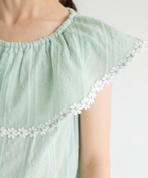 BRANSHES（ブランシェス）の「【プチレディ】【女児ペア】ブラウス（シャツ/ブラウス・キッズ・オフホワイト/ラベンダー/ライトグリーン・150/140/120/130/90/100/110）」の22枚目の写真