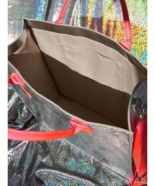 Disney(ディズニー)の「Mickey/Silver Tote Bag(トートバッグ・レディース・ピンク/グリーン・FREE)」の16枚目の写真