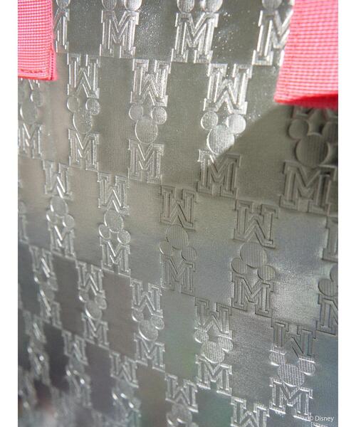 Disney(ディズニー)の「Mickey/Silver Tote Bag(トートバッグ・レディース・ピンク/グリーン・FREE)」の11枚目の写真