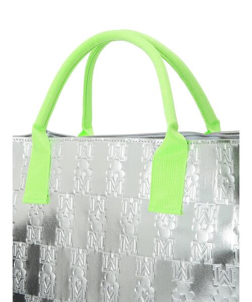 Disney(ディズニー)の「Mickey/Silver Tote Bag(トートバッグ・レディース・ピンク/グリーン・FREE)」の20枚目の写真
