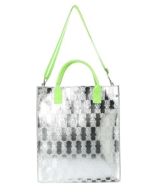 Disney(ディズニー)の「Mickey/Silver Tote Bag(トートバッグ・レディース・ピンク/グリーン・FREE)」の22枚目の写真