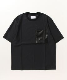 STUDIOUS | ジャガードレザーZIP S/S TEE(Tシャツ/カットソー)