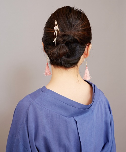ヘアアクセサリー ch ハーフMIXツイストデザインカチューシャ ヘアアクセサリー