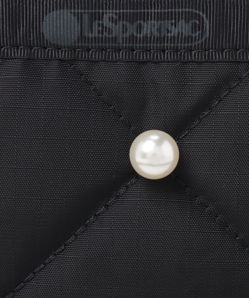 美品⭐︎ レスボートサックDANIELLA W PEARLSブラックパール レスポートサック LeSportsac DANIELLA W PEARLS （ブラックパール