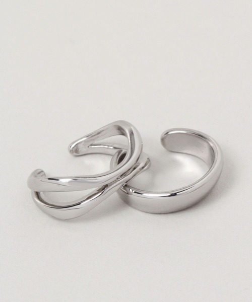 RAGEBLUE（レイジブルー）の「セットイヤーカフ（イヤーカフ・メンズ・ホワイト/オフホワイト/その他1・FREE）」の21枚目の写真