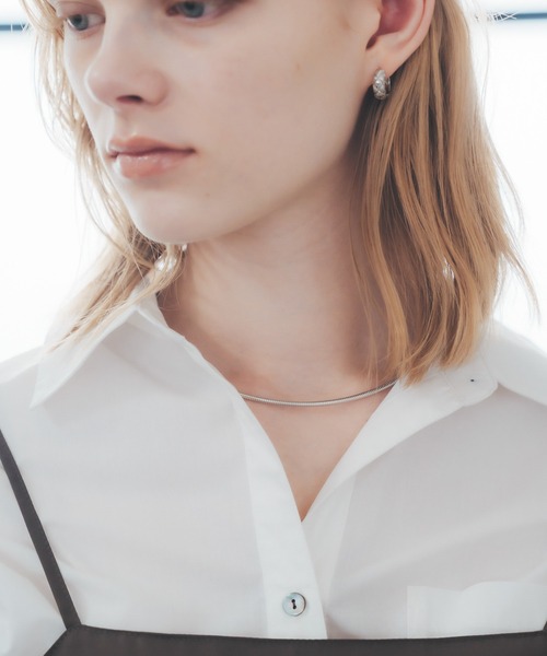 YECCA VECCA(イェッカヴェッカ)の「メタルチョーカー(ネックレス・レディース・シルバー/ゴールド・FREE)」の1枚目の写真