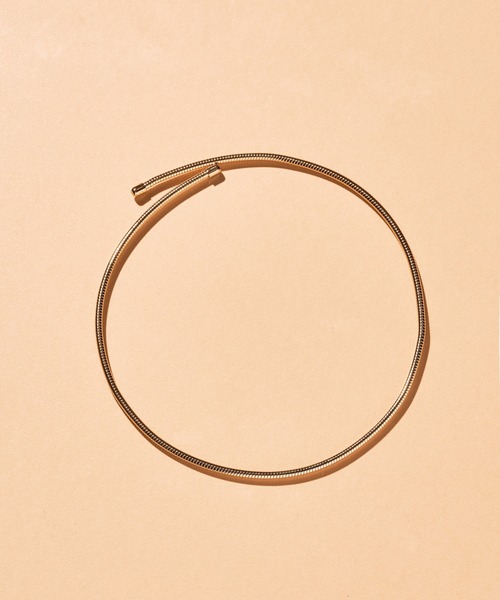 YECCA VECCA(イェッカヴェッカ)の「メタルチョーカー(ネックレス・レディース・シルバー/ゴールド・FREE)」の2枚目の写真