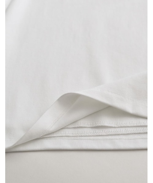 スムースカットソースクエアネックギャザースリーブトップス