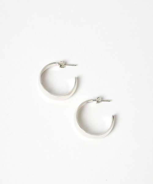 BABYLONE(バビロン)の「NINA&JULES / BoldHoops(ピアス(両耳用)・レディース・シルバー・フリー)」の3枚目の写真