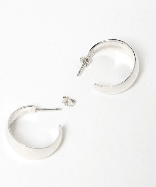 BABYLONE(バビロン)の「NINA&JULES / BoldHoops(ピアス(両耳用)・レディース・シルバー・フリー)」の4枚目の写真