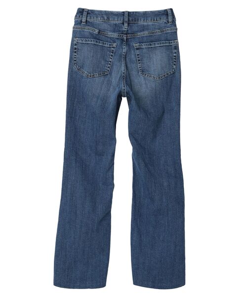 earth music&ecology（アースミュージックアンドエコロジー）の「セルフカットセミフレアデニムパンツ（デニムパンツ・レディース・ライトインディゴブルー/ブルー系その他・L/S/M）」の16枚目の写真