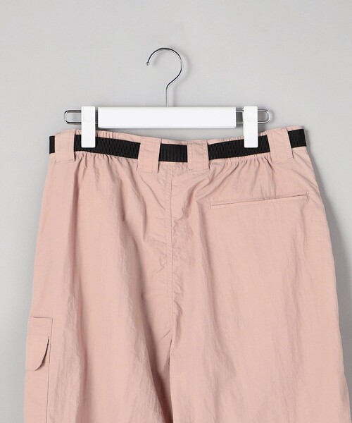 FREAK'S STORE（フリークスストア）の「ベルト付き ナイロンパンツ / カーゴパンツ（カーゴパンツ・レディース・オリーブ/ブラック/オフホワイト/ピンク・ﾌﾘ-）」の13枚目の写真
