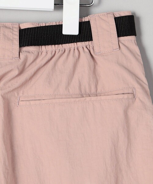 FREAK'S STORE（フリークスストア）の「ベルト付き ナイロンパンツ / カーゴパンツ（カーゴパンツ・レディース・オリーブ/ブラック/オフホワイト/ピンク・ﾌﾘ-）」の12枚目の写真