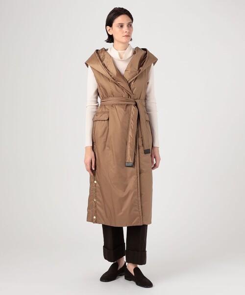 Max Mara（マックスマーラ）の「■’S Max Mara PICASSO スリーブレスコート（その他アウター・レディース・キャメル・40）」の9枚目の写真