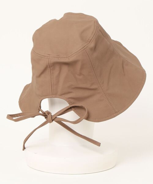 Bab(バブ)の「バックリボンバケットハット(ハット・レディース・グレイッシュベージュ/ホワイト系その他・ONESIZE)」の17枚目の写真