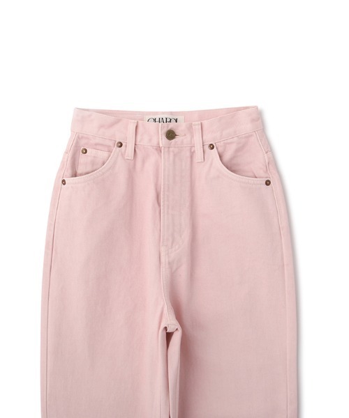 CHAROL（シャロル）の「【Lee×CHAROL】カラーデニムパンツ（デニムパンツ・レディース・ピンク/グリーン・M/S）」の21枚目の写真