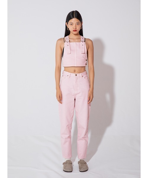 CHAROL（シャロル）の「【Lee×CHAROL】カラーデニムパンツ（デニムパンツ・レディース・ピンク/グリーン・M/S）」の7枚目の写真