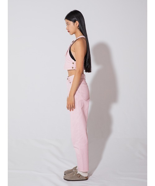 CHAROL（シャロル）の「【Lee×CHAROL】カラーデニムパンツ（デニムパンツ・レディース・ピンク/グリーン・M/S）」の8枚目の写真