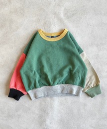 裏毛ムジトレーナー（80～150cm）