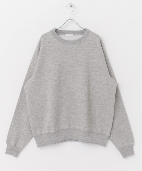 FORK&SPOON（フォークアンドスプーン）の「FORK&SPOON　ラフィー裏毛クルーネックスウェット（スウェット・メンズ・アイボリー/チャコールグレー/ライトグレー・4/5）」の19枚目の写真
